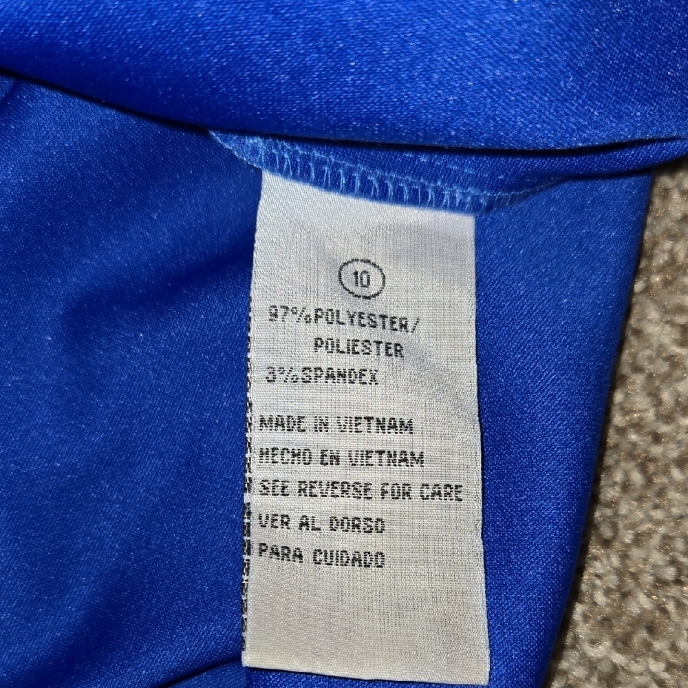 Shelby & Palmer Royal Blue Midi Dress Size 10 - Picture 6 of 8